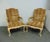 Louis XV Style Cream Painted Lounge Chairs - a Pair For Sale - Image 10 of 10