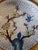 Dorothy Draper Vintage Chinese Cloisonne Enamel Bowl With Bluebird and Cherry Blossoms For Sale - Image 4 of 9