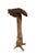 Artisanal Hand-Carved Teak Root Mushroom Sculpture For Sale In West Palm - Image 6 of 12