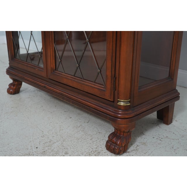 Lexington Nautica Collection Cherry Display Cabinet For Sale - Image 9 of 18