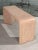 Postmodern Post Modern Pink Plaster Sculptural Console Table, 1980 For Sale - Image 3 of 7