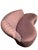 Vladimir Kagan 1990 Postmodern Kagan Style Biomorphic Kidney Bean Shaped Curved Platform Sofa For Sale - Image 4 of 10
