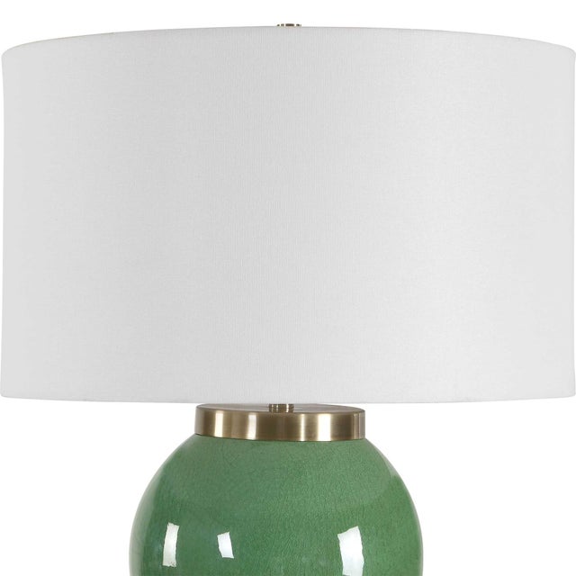 2020s Banner Green Spheres Table Lamp For Sale - Image 5 of 6