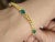 Natural Emerald Bracelet with 2.60 Cts Emerald & Yellow Sapphire 6.00 Cts 18k For Sale In New York - Image 6 of 18