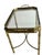 Mid 20th Century Brass Hollywood Regency Faux Bamboo Tray Table For Sale - Image 10 of 14