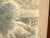 Tall Vintage Japanese Panel Screen Picture Forest Landscape and Signed For Sale - Image 11 of 18