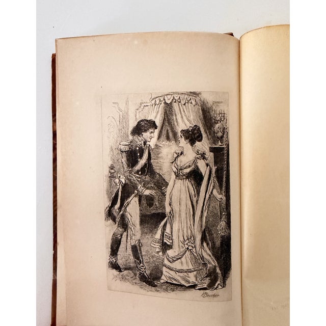Antique Leather Bound Balzac Books, Set 18 For Sale - Image 12 of 18