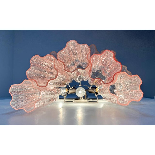 Vintage Murano Glass Tube Wall Sconces, 1990s, Set of 2 For Sale - Image 12 of 13