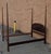 Vintage Mahogany Traditional Style Queen Size Four Pencil Poster Bed For Sale In Washington DC - Image 6 of 11