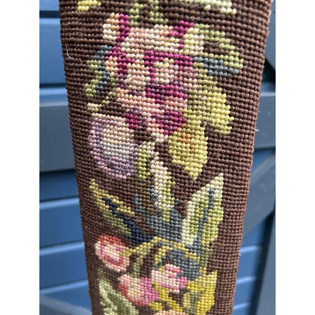 Victorian Needlepoint Bell Pull For Sale - Image 4 of 9
