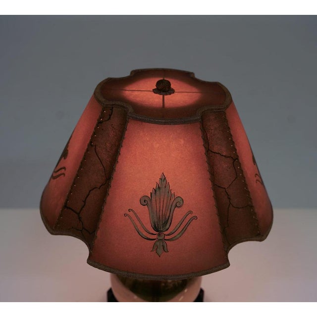 Art Deco Swedish Table Lamp by Corona, 1930s For Sale - Image 9 of 10