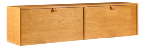 Florence Knoll 121w Mid Century Birch Hanging Credenza