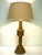 Large Turned Oak Table Lamp, 1960s For Sale - Image 6 of 18