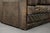 Vintage Mid-Century Modern Brutalist German Brown Leather 2-Seater Sofa, 1970s For Sale - Image 17 of 18