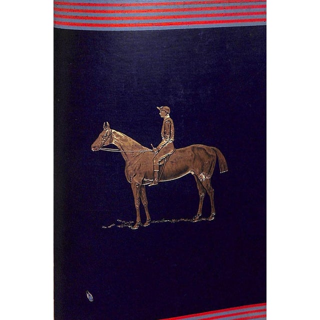 Navy Blue Horse-Racing in France *(1886) and Horse-Racing in England (1893) Black, Robert M. A. For Sale - Image 8 of 9