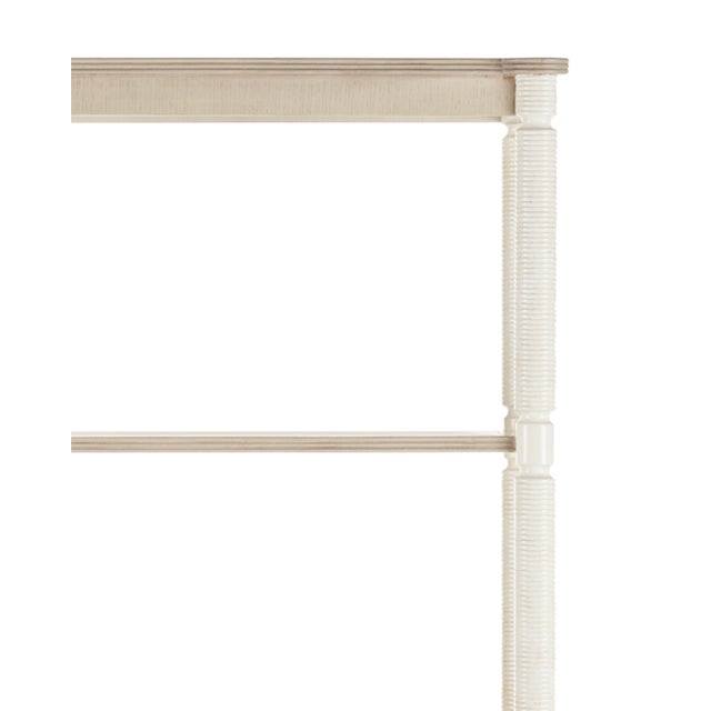 Made of mahogany and oak in a mix of off white and fog finishes, the Aster White Etagere was inspired by an antique from...