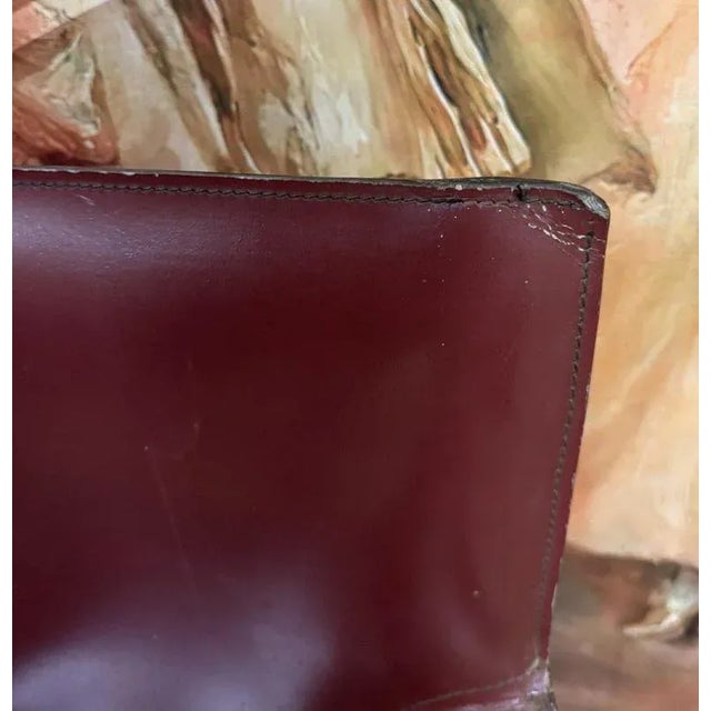 Vintage Leather Armchairs by De Couro of Brazil, 1970s, Set of 2 For Sale - Image 3 of 9