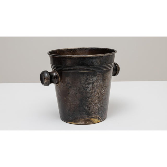 20th Century French Silver Plated Champagne Bucket For Sale - Image 18 of 18