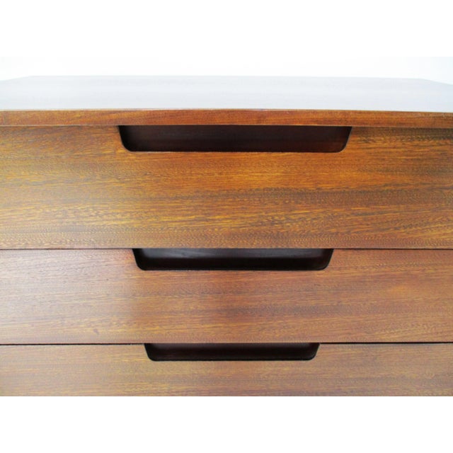 Drexel Highboy Dresser in the Manner of MIlo Baughman For Sale - Image 9 of 13