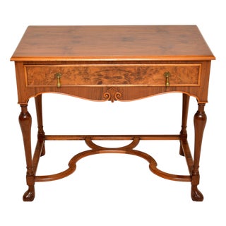 Vintage Walnut Side Table, 1930s For Sale