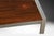Mid-Century Modern Mid Century Rosewood Chrome Square Milo Baughman Style Coffee Table For Sale - Image 3 of 11