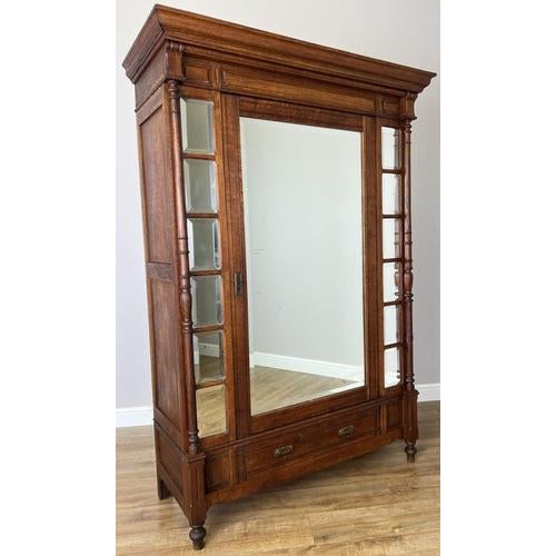 Bring timeless elegance into your home with this beautiful Antique French Oak Wardrobe, featuring a richly toned oak...