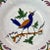 Purple Antique French Provincial Faience Bird Plate, Hand Painted For Sale - Image 8 of 11