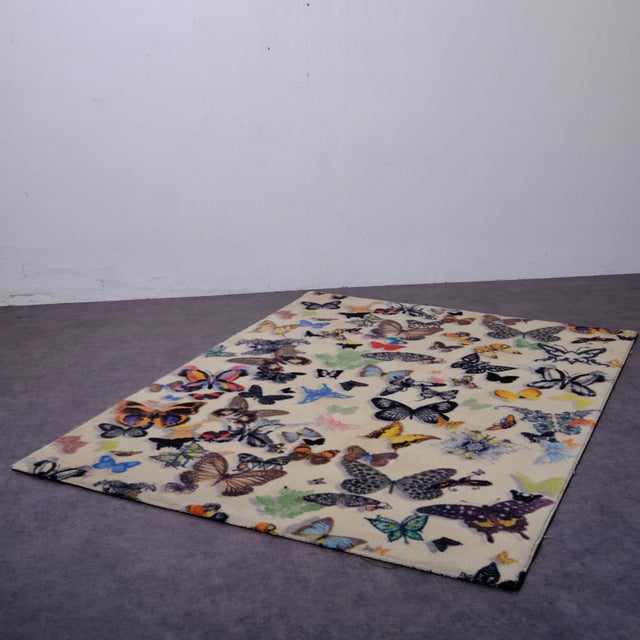 Butterfly Parade Opalin Rug by Christian Lacroix for Designers Guild, 2011 For Sale - Image 10 of 16