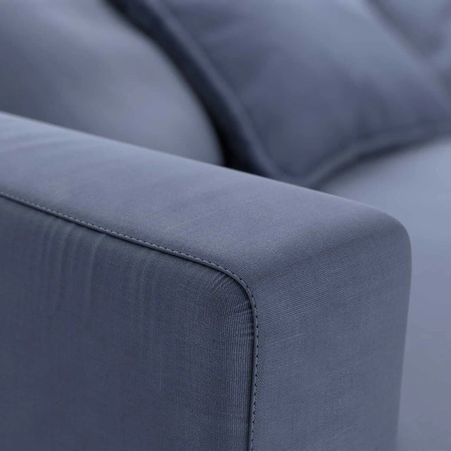 Rafael Sustainable Three-Seater Sofa by Davide Barzaghi For Sale - Image 6 of 7