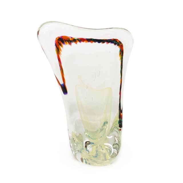 Mid 20th Century Mid Century Blown Glass Sculpture Signed by Rollin Karg For Sale - Image 5 of 8