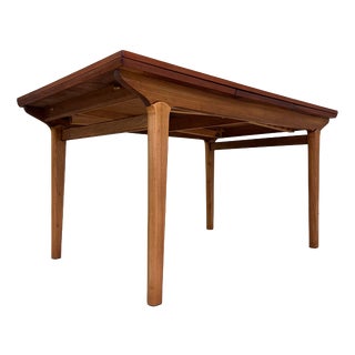 Extendable Teak Dining Table by Johannes Andersen, 1960s For Sale