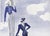 Nina Ricci 1938 French Beach Fashion Print for Nina Ricci by L. Benigni For Sale - Image 4 of 4