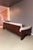 Wood 1960s Milo Baughman Rosewood and Smoky Grey Brown Suede Three-Seater Sofa For Sale - Image 7 of 11