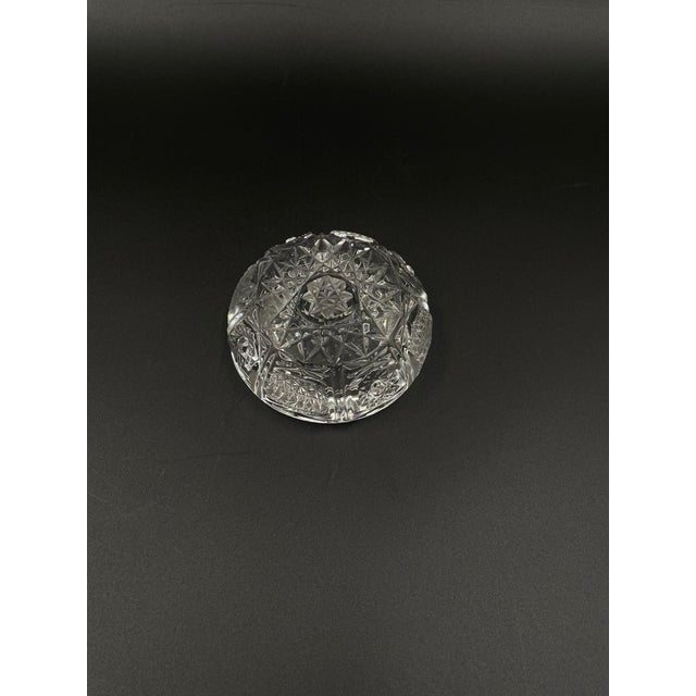 Glass Communist Crystal Bowl, 1975 For Sale - Image 7 of 8