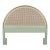 Curated and custom-detailed by Turtle and Crane, this vintage arched queen headboard is designed in the style of classic...