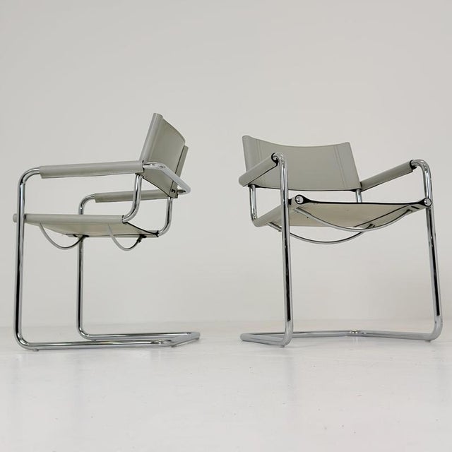 Mid-Century Bauhaus MG5 Cantilever Armchair by Mart Stam for Matteo Grassi, Italy, 1980s For Sale - Image 10 of 18