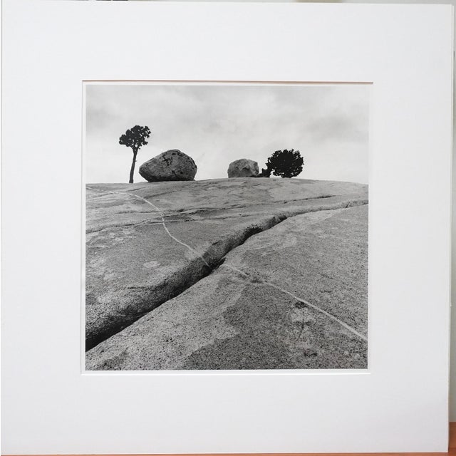 “Couples” 1988 by Bay Area Landscape photographer Jacques Gael Cressaty. This print is 3/3 and signed, dated on verso. The...