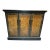 Drexel Et Cetera Collection Black Lacquer Chinoiserie Flip-Top Buffet Server, 1970s For Sale