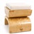 Mid-Century Modern Attributed Matthew Izzo Home Biggs Burlwood Stool With Linen Cushions, Pair Of For Sale - Image 3 of 8