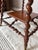 Antique Solid Wood Barley Twist Lamp Side/Table With Claw Feet After Merklen Furniture Company For Sale - Image 10 of 12