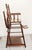 Brown Antique Children's Chair in Beech, 1890s For Sale - Image 8 of 12