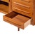 Kofod-Larsen for Faarup Møbelfabrik Mid Century Danish Teak Tambour Door Credenza For Sale - Image 10 of 11