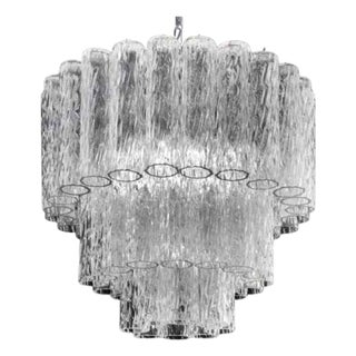 21st Century Murano Tube Chandelier by Fabio LTD For Sale