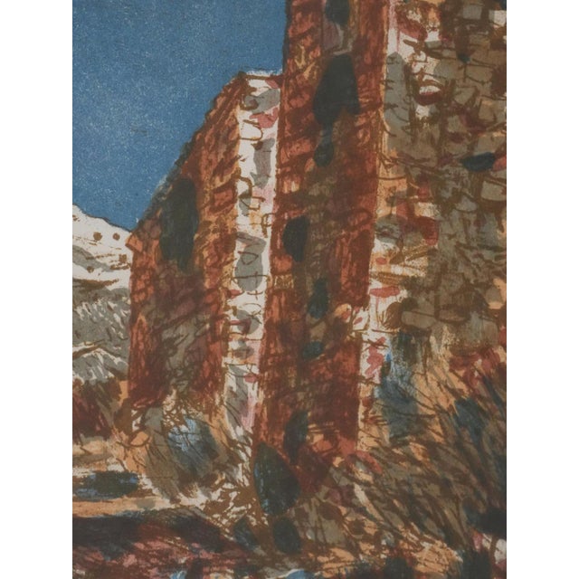 Roland Oudot, La bastide provençale et oliviers, Lithograph For Sale - Image 7 of 9