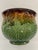 Early 1900s Weller Art Pottery Majolica Cachepot Planter For Sale - Image 10 of 13