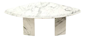 Vintage Italian Marble Coffee Table, 1970s