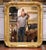Late 19th Century 19th Century French Louis Philippe Giltwood Mirror With Floral Relief Décor For Sale - Image 5 of 8