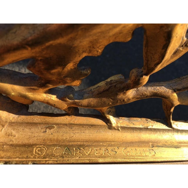 Vintage Carver's Guild French Hunt Wall Mirror For Sale - Image 10 of 10