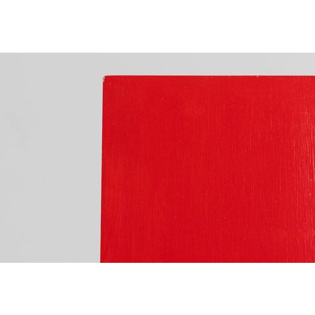 Red and Blue Chair attributed to Gerrit Thomas Rietveld for Gerard VS Groenekan 1975 For Sale - Image 10 of 18