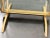 Brass and Glass Magazine Rack, Italy, 1960s For Sale - Image 3 of 9